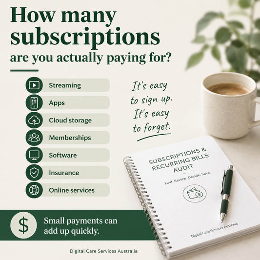 Subscription & Recurring Bills Audit