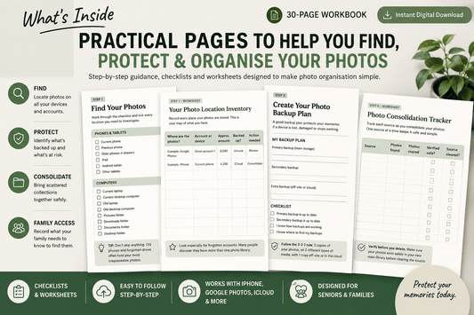 The Digital Photo Rescue Plan