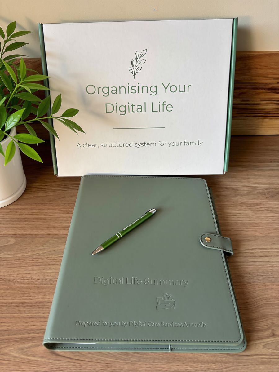 Digital Peace of Mind Journal – End of Life Planner