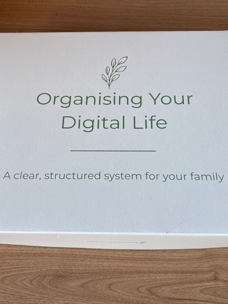 Digital Peace of Mind Journal – End of Life Planner